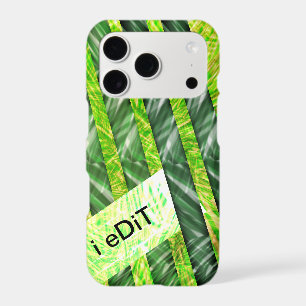 Traces similar to bamboo leaves, aged green