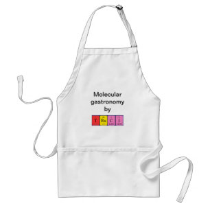 Traci periodic table name apron