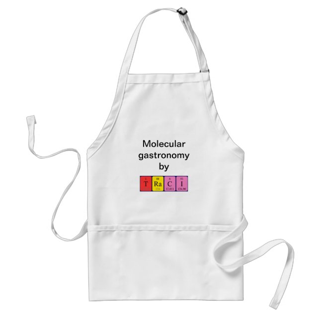Traci periodic table name apron (Front)