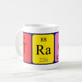Traci periodic table name mug (Front Left)