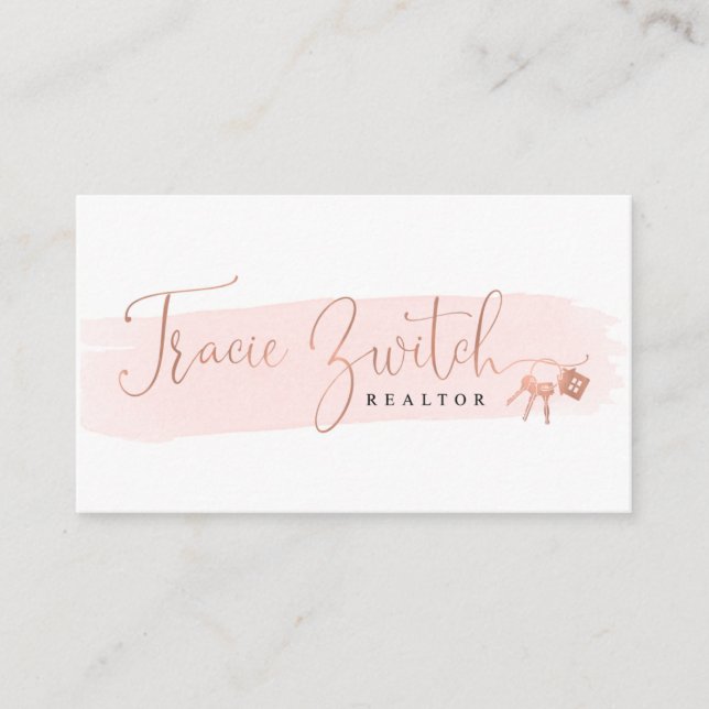 Tracie Zwitch Custom Business Cards (Front)