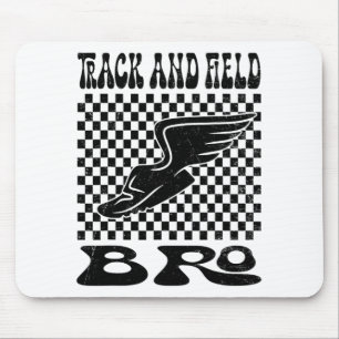Track And Field Bro Mothers Day Mouse Mat