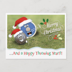 Track and Field Christmas Card