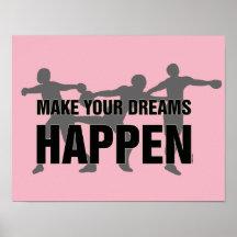 Track and Field Discus Throw Poster