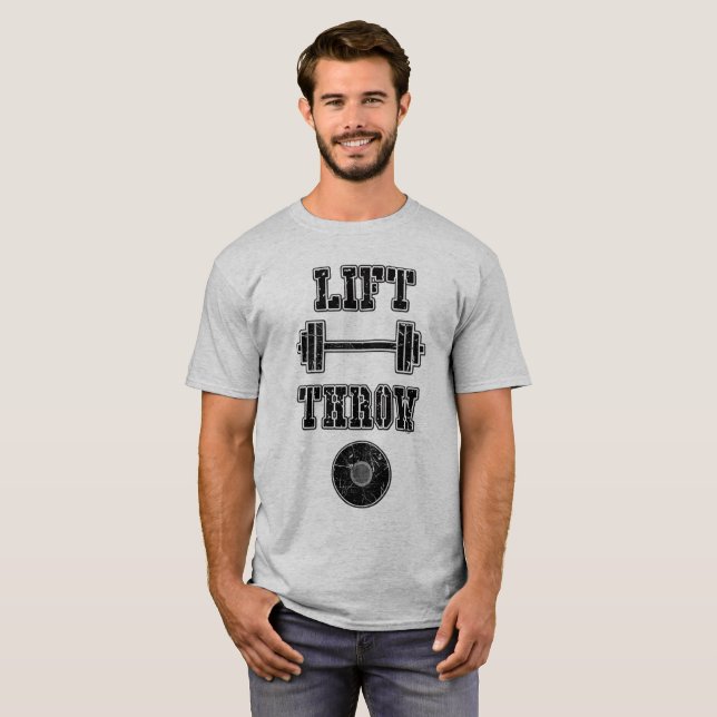 Track and Field Discus Thrower Shirt (Front Full)
