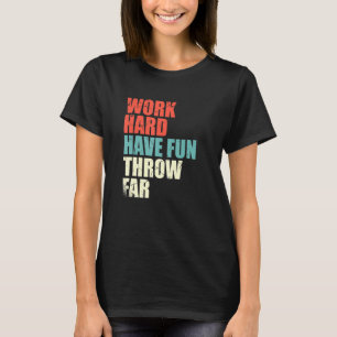 Track And Field Event Sport  Discuss Throw Legend T-Shirt