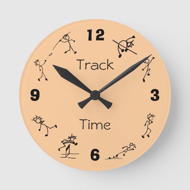 Track and Field Events Clock Multi Combined Events (Front)
