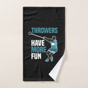 Track And Field Hammer Throw Sport Gift Hand Towel
