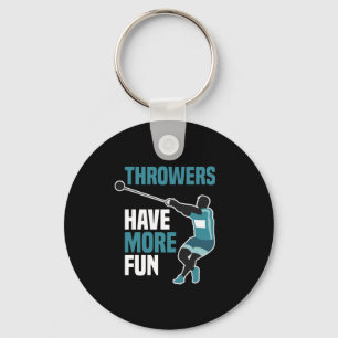 Track And Field Hammer Throw Sport Gift Key Ring