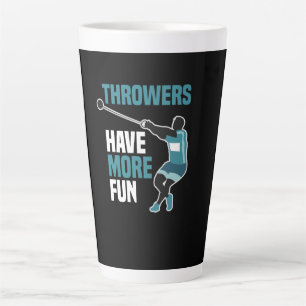 Track And Field Hammer Throw Sport Gift Latte Mug