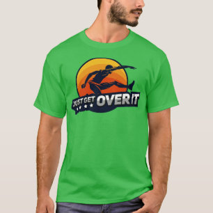 Track and Field Just Get Over It T-Shirt