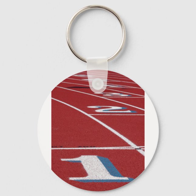 Track And Field Key Ring (Front)