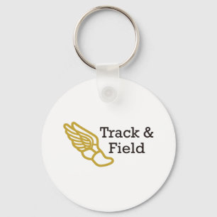 TRACK AND FIELD KEY RING