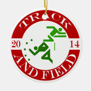 Track and Field Ornament - 2014