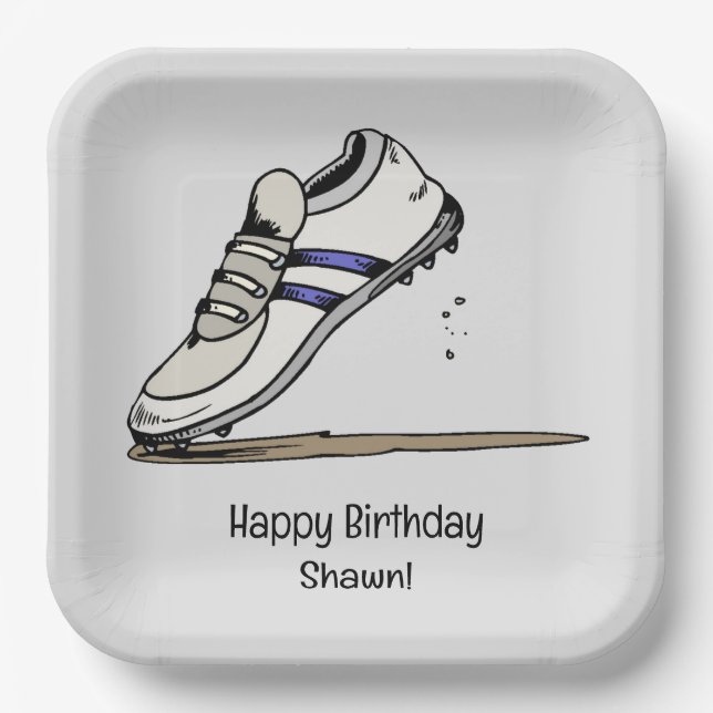 Track and Field  Paper Plate (Front)