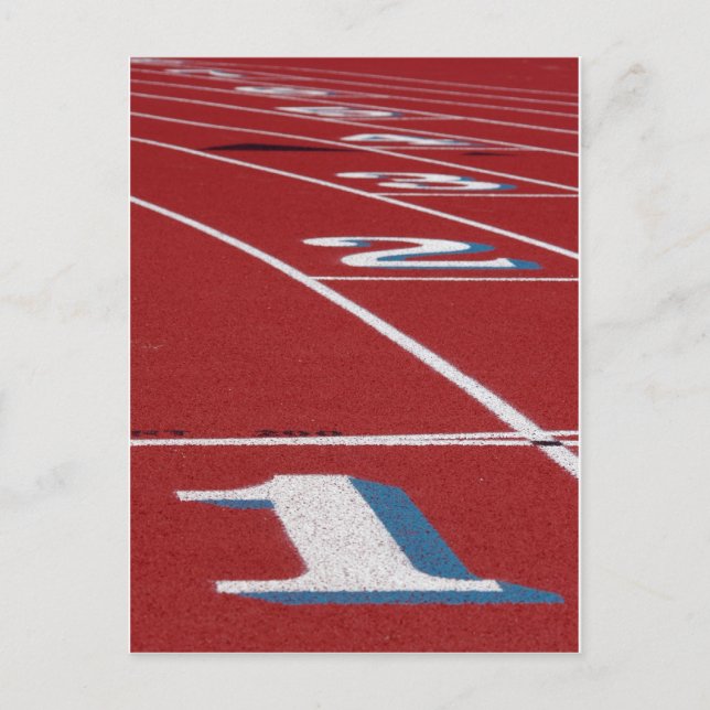 Track And Field Postcard (Front)