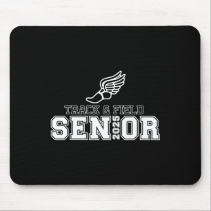 Track And Field Senior 2025 Graduation Year 1 Mouse Mat