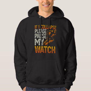 Track And Field Sprinter Track Runner Marathon Rac Hoodie