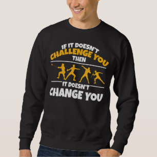 Track And Field Thrower Shot Put Hammer Discus Jav Sweatshirt