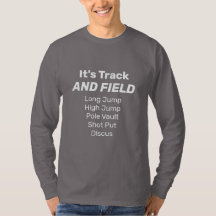 Track AND FIELD - throwers and jumpers are ppl too