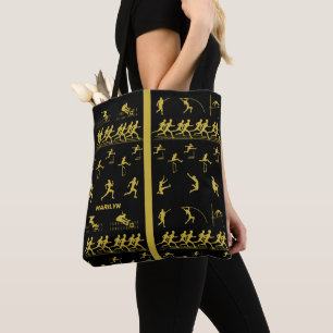 Track and Field Tote Bag
