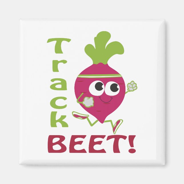 Track Beet Magnet (Front)
