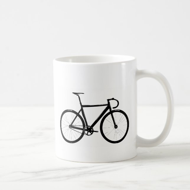 Track Bike Coffee Mug (Right)