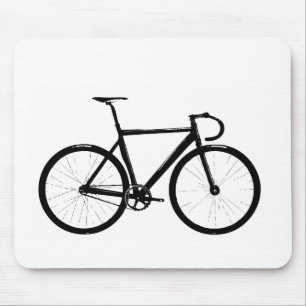 Track Bike Mouse Mat