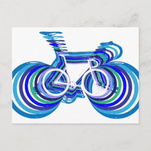 Track Bike sc Postcard