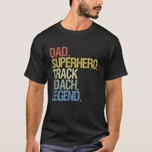 Track Coach Dad T-Shirt