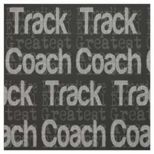 Track Coach Extraordinaire Fabric