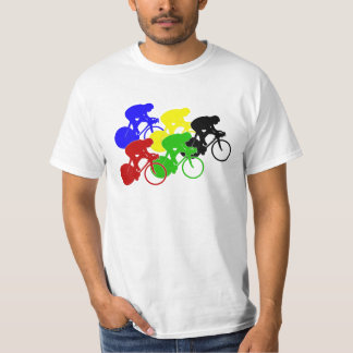 Track Cycling Bicycle Race Bike Riders   T-Shirt