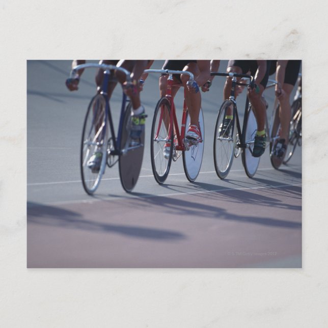 Track cycling postcard (Front)