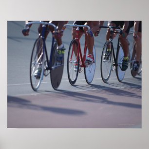 Track cycling poster