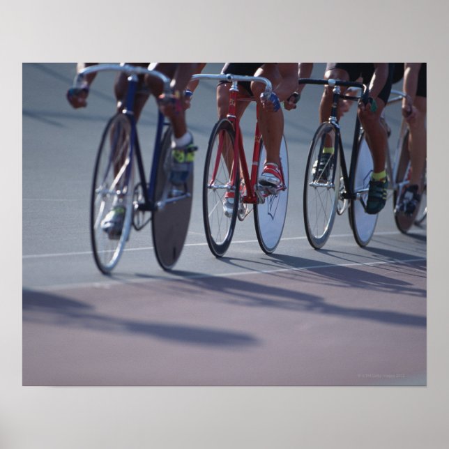 Track cycling poster (Front)