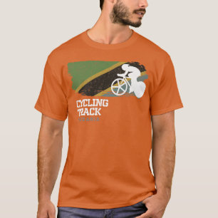 Track Cycling Tanzania Road Bike Racing Speed Cycl T-Shirt