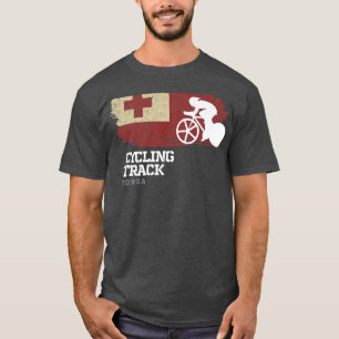 Track Cycling Tonga Road Bike Racing Speed Cyclist T-Shirt
