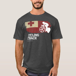 Track Cycling Tonga Road Bike Racing Speed Cyclist T-Shirt