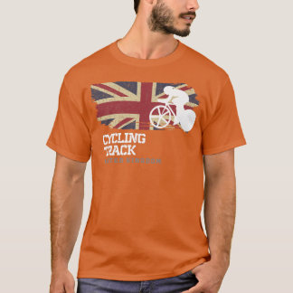 Track Cycling United Kingdom Road Bike Racing Spee T-Shirt