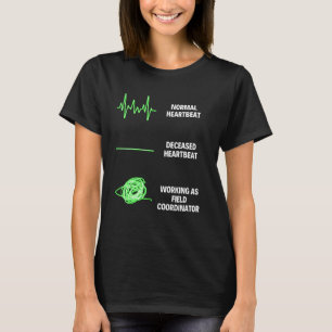 Track & Field Coordinator Field Coach Battleground T-Shirt