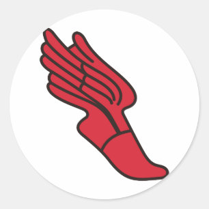 Track Logo Classic Round Sticker