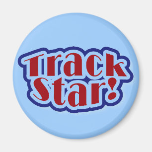 Track Star Tshirts and Gifts Magnet