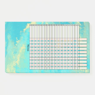 Tracker! Post-it Notes