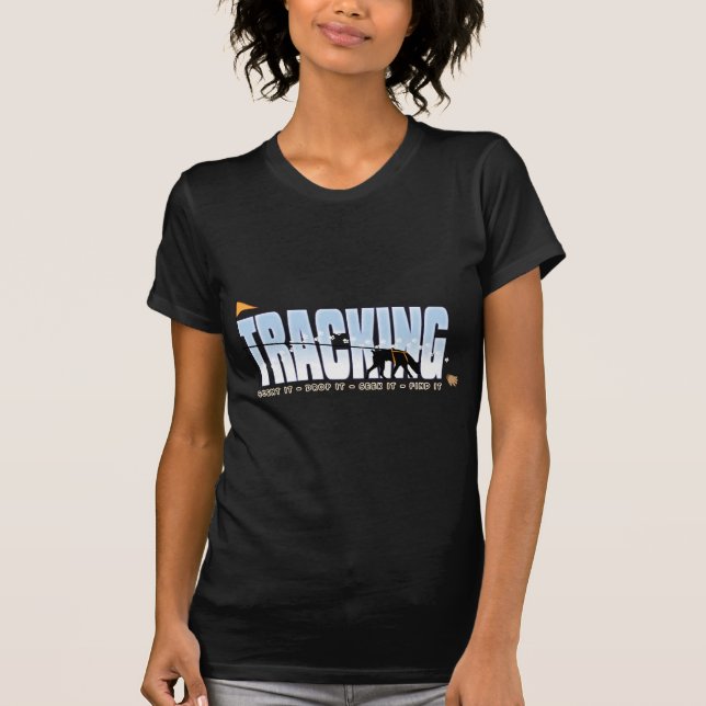 Tracking, Doberman T-Shirt (Front)