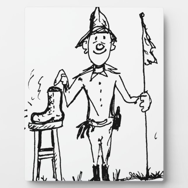 Tracking Smelly Boot Plaque (Front)