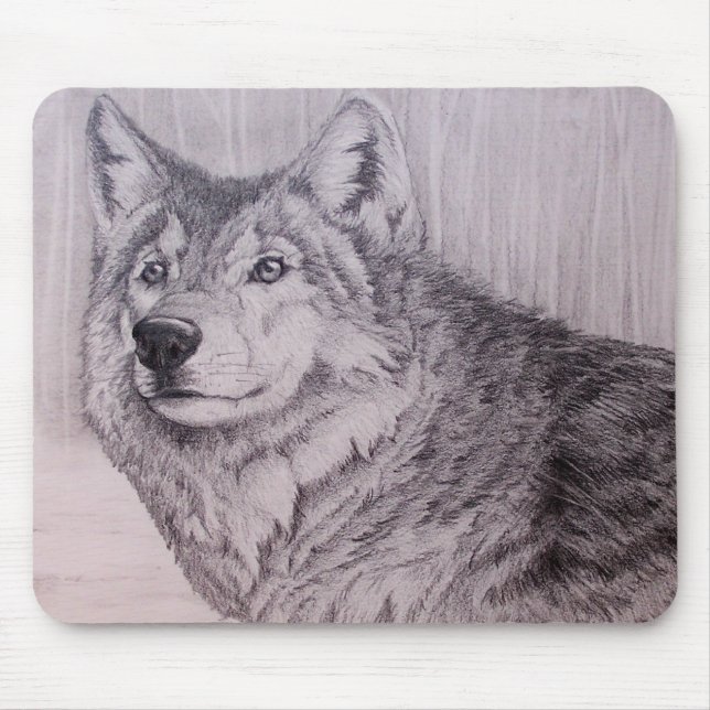 Tracking The Herd Mouse Mat (Front)