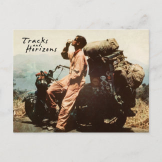 Tracks and Horizons Postcard