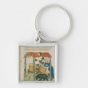 Tractatus de Herbis' Key Ring