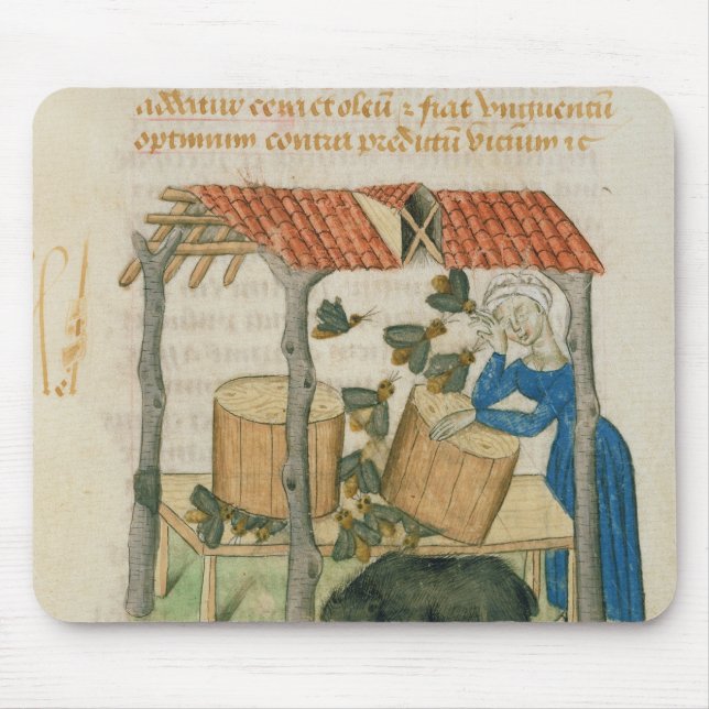 Tractatus de Herbis' Mouse Mat (Front)