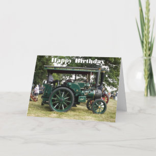 TRACTION ENGINE CARD